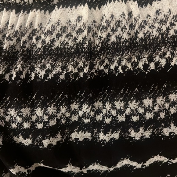 Fuzzi Jean Paul Gaultier Black and White Sheer Mesh Whimsigoth Maxi Dress - Picture 4 of 5